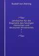 Jahrbcher fr die Dogmatik des heutigen rmischen und deutschen Privatrechts. 7, Rudolf von Jhering 