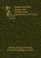 Songs of modern Greece, with introductions, translations, and notes, Abbott, George Frederick, [from old catalog] ed. and tr 