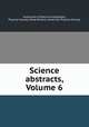 Science abstracts, Volume 6, Institution of Electrical Engineers, Physical Society (Great Britain), American Physical Society 