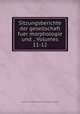 Sitzungsberichte der gesellschaft fuer morphologie und ., Volumes 11-12, Gesellschaft fur Morphologie und Physiologie in Munchen 
