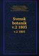 Svensk botanik. v.2 1803, Johan Wilhelm Palmstruch 
