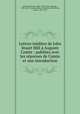 Lettres inedites de John Stuart Mill a Auguste Comte : publiees avec les reponses de Comte et une introduction, John Stuart Mill 