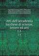 Atti dell`accademia lucchese di scienze, lettere ed arti. t.5, 