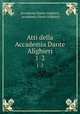 Atti della Accademia Dante Alighieri. 1-2, Accademia Dante Alighieri, Accademia Dante Alighieri 