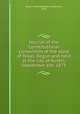 Journal of the Constitutional convention of the state of Texas, begun and held at the city of Austin, September 6th, 1875, Texas. Constitutional convention 