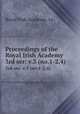 Proceedings of the Royal Irish Academy. 3rd ser: v.3 (no.1-2,4), Royal Irish Academy 