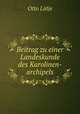 Beitrag zu einer Landeskunde des Karolinen-archipels, Otto Lutje 