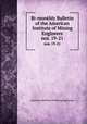 Bi-monthly Bulletin of the American Institute of Mining Engineers. nos. 19-21, American Institute of Mining Engineers 