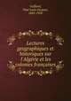Lectures geographiques et historiques sur l