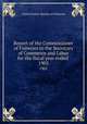 Report of the Commissioner of Fisheries to the Secretary of Commerce and Labor for the fiscal year ended . 1905, United States. Bureau of Fisheries 