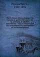 Petite faune entomologique du Canada et particulierement de la province de Quebec microforme : vol. II comprenant les orthopteres, les nevropteres et les hymenopteres, Provancher, L., 1820-1892 