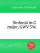 Sinfonia in G major, GWV 596, Graupner, Christoph 