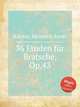 36 Etuden fr Bratsche, Op.43, Kayser, Heinrich Ernst 