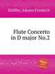 Flute Concerto in D major No.2, 