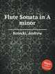 Flute Sonata in A minor, 