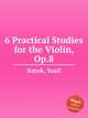 6 Practical Studies for the Violin, Op.8, 