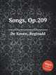 Songs, Op.209, 