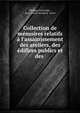 Collection de m?moires relatifs ? l'assainissement des ateliers, des ?difices publics et des ., Philippe Grouvelle , Jean-Pierre-Joseph d ' Arcet 