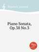 Piano Sonata, Op.38 No.3, Kozeluch, Leopold 