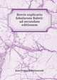 Brevis explicatio fabularum Babrii: ad secundam editionem, Jean Francois Boissonade 