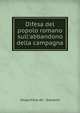Difesa del popolo romano sull'abbandono della campagna, Gioacchino de '. Giovanni 
