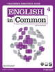English in Common 4. Teacher's Resource Book with ActiveTeach, Saumell Maria, Birchley Sarah 