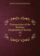 Transactions of the Bombay Geographical Society ., Bombay Geographical Society 
