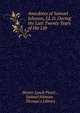 Anecdotes of Samuel Johnson, LL.D. During the Last Twenty Years of His Life, Hester Lynch Piozzi , Samuel Johnson , Thomas's Library 