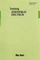 Training Zertifikat Deutsch, Buch, 