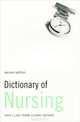 Dictionary of Nursing, 