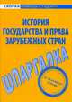 Шпаргалка по истории государства и права зарубежных стран, 