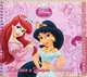 Жасмин и Ариэль. Книжка с набором трафаретов. 8 трафаретов, 