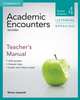 Academic Encounters 4: Teacher's Manual Listening and Speaking, Miriam Espeseth, Bernard Seal 
