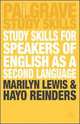 Study Skills for Speakers of English as a Second Language, Lewis Marilyn 