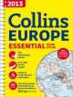 2013 Collins Essential Road Atlas Europe, 