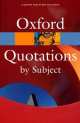 Oxford Dictionary of Quotations by Subject, 