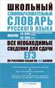 Школьный словообразовательный словарь русского языка. Около 10 000 словообразовательных гнезд. Около 40 000 слов, Тихонов Александр Николаевич 