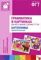 Грамматика в картинках для занятий с детьми 3-7 лет. Антонимы. Прилагательные. Наглядно-дидактическое пособие, Бывшева А. 