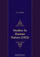 Studies In Human Nature (1922), J. B. Baillie 