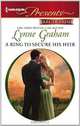 A Ring to Secure His Heir (Harlequin Presents (Larger Print)), Lynne Graham 