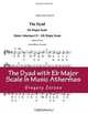 The Dyad with Eb Major Scale in Music Athermas, Gregory Zorzos 