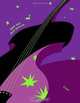 Night Jazz Music Notebook: 8 Stave, 