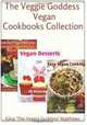 The Veggie Goddess Vegan Cookbooks Collection: Volumes 1-3: Natural Foods - Vegetables and Vegetarian - Special Diet (Volume 4), Gina 