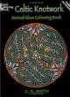 Celtic Knotwork Stained Glass. Colouring Book, 