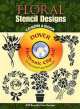 Floral Stencil Designs (+ CD), Dover Publications Inc 