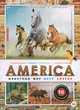 AMERICA.Животный мир двух Америк.Раскраски с наклейками, 