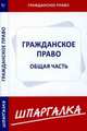 Шпаргалка по гражданскому праву. Общая часть., 