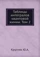 Таблицы интегралов квантовой химии. Том 2, Ю.А. Кругляк 
