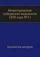 Нижегородские губернские ведомости 1838 года №11, Коллектив авторов 