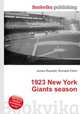 1923 New York Giants season, Jesse Russell,Ronald Cohn 